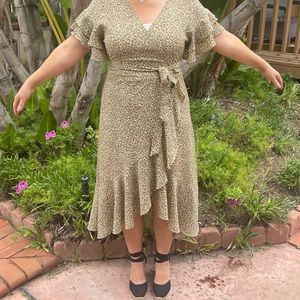 Max Studio Wrap Dress